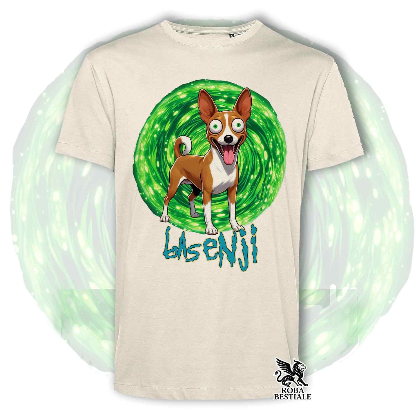 RICK &amp; MORTY - LABRADOR RETRIEVER Chocolate T-Shirt