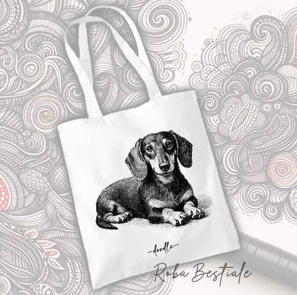 Shopper DOODLE - BASSOTTO a Pelo Corto