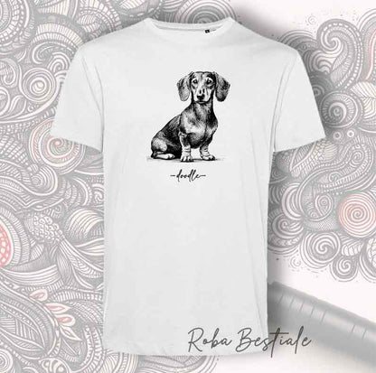 T-Shirt DOODLE - BASSOTTO a Pelo Corto
