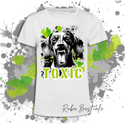 T-Shirt TOXIC - BASSOTTO a Pelo Corto