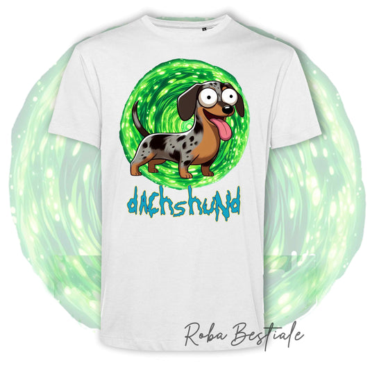 RICK &amp; MORTY - LABRADOR RETRIEVER Chocolate T-Shirt