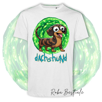 RICK &amp; MORTY - LABRADOR RETRIEVER Chocolate T-Shirt