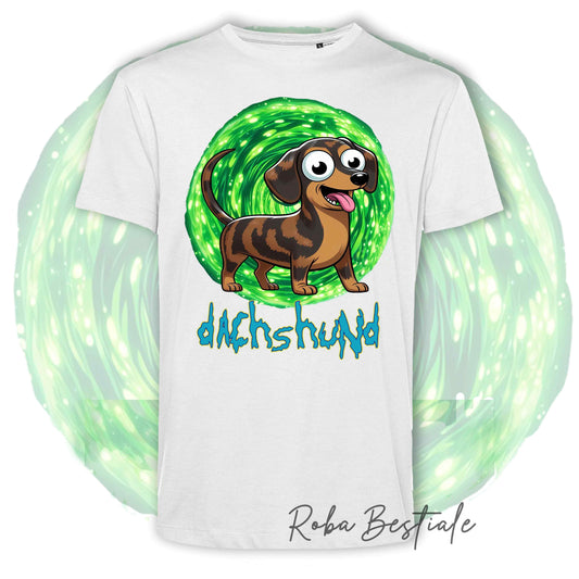 RICK &amp; MORTY - LABRADOR RETRIEVER Chocolate T-Shirt
