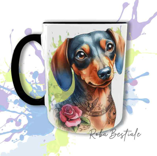 Tazza INKED SOUL - BASSOTTO TEDESCO a Pelo Corto