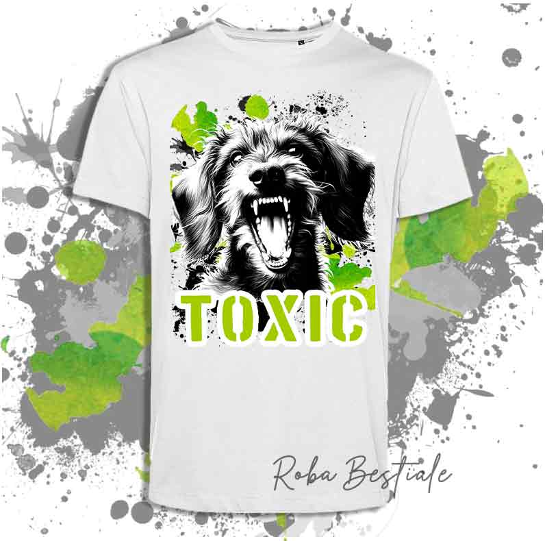 T-Shirt TOXIC - BASSOTTO a Pelo Duro