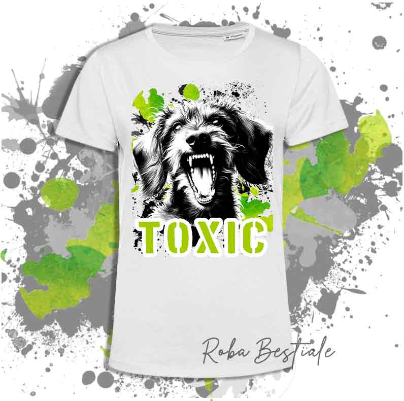 T-Shirt TOXIC - BASSOTTO a Pelo Duro