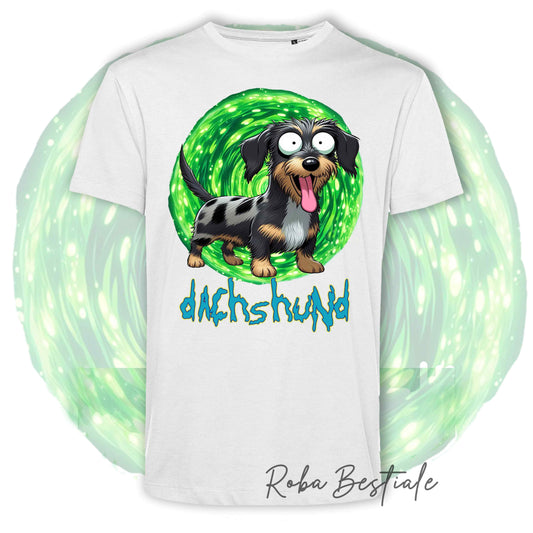 RICK &amp; MORTY - LABRADOR RETRIEVER Chocolate T-Shirt