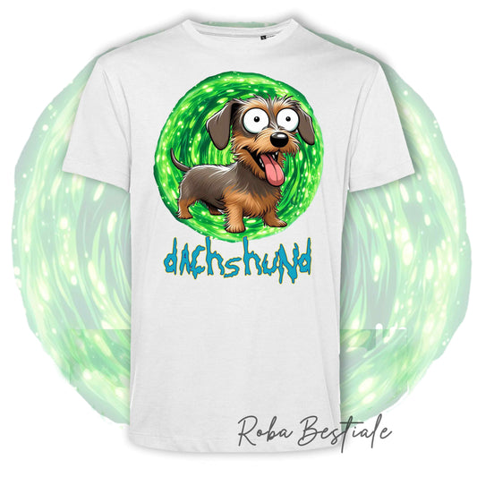 RICK &amp; MORTY - LABRADOR RETRIEVER Chocolate T-Shirt