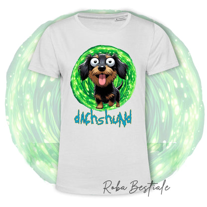 RICK &amp; MORTY - LABRADOR RETRIEVER Chocolate T-Shirt