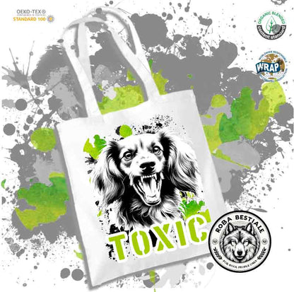 TOXIC Shopper - Long-Haired DACHSHUND