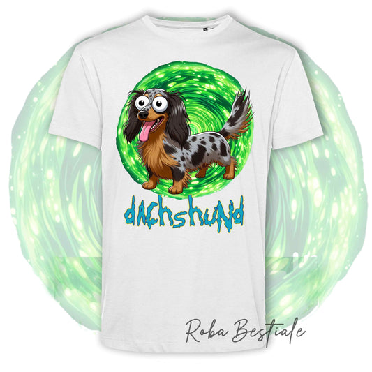 RICK &amp; MORTY - LABRADOR RETRIEVER Chocolate T-Shirt
