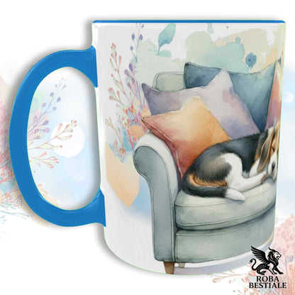 SOFT LIFE Mug - BEAGLE - Ceramic, color of choice - 330 ml