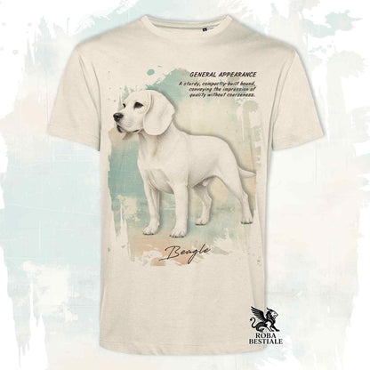 T-Shirt APPEARANCE - BEAGLE Bianco - Bianca o Beige, da Uomo o da Donna - dalla XS alla 5XL
