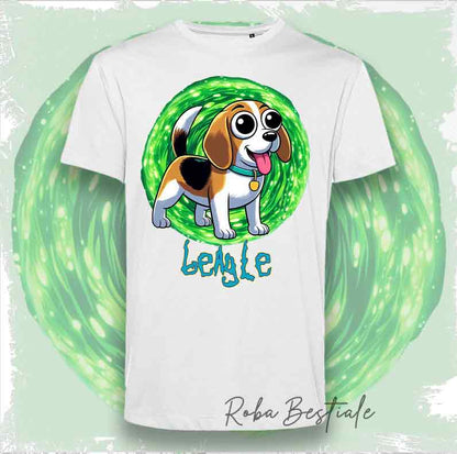 RICK &amp; MORTY - LABRADOR RETRIEVER Chocolate T-Shirt