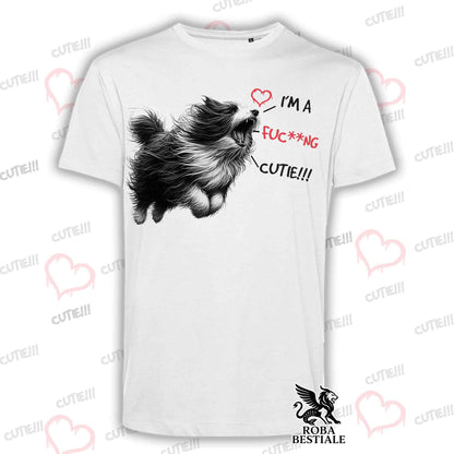 I'M A FUC**NG CUTIE T-Shirt - BEARDED COLLIE