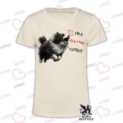 I'M A FUC**NG CUTIE T-Shirt - BEARDED COLLIE