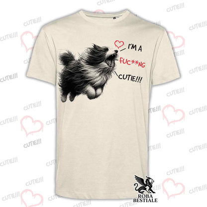 I'M A FUC**NG CUTIE T-Shirt - BEARDED COLLIE