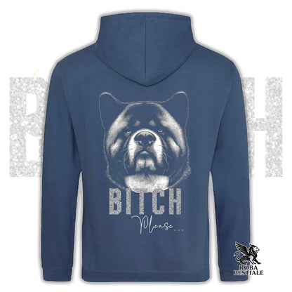 Sweat-shirt BI**H, PLEASE - AKITA AMÉRICAIN - À capuche et poches kangourou, Unisexe, disponible en plusieurs coloris - du XS au 5XL