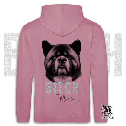 Sweat-shirt BI**H, PLEASE - AKITA AMÉRICAIN - À capuche et poches kangourou, Unisexe, disponible en plusieurs coloris - du XS au 5XL