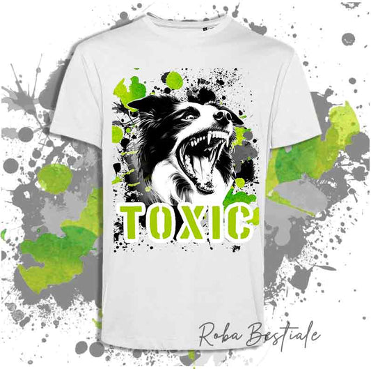 T-Shirt TOXIC - BORDER COLLIE