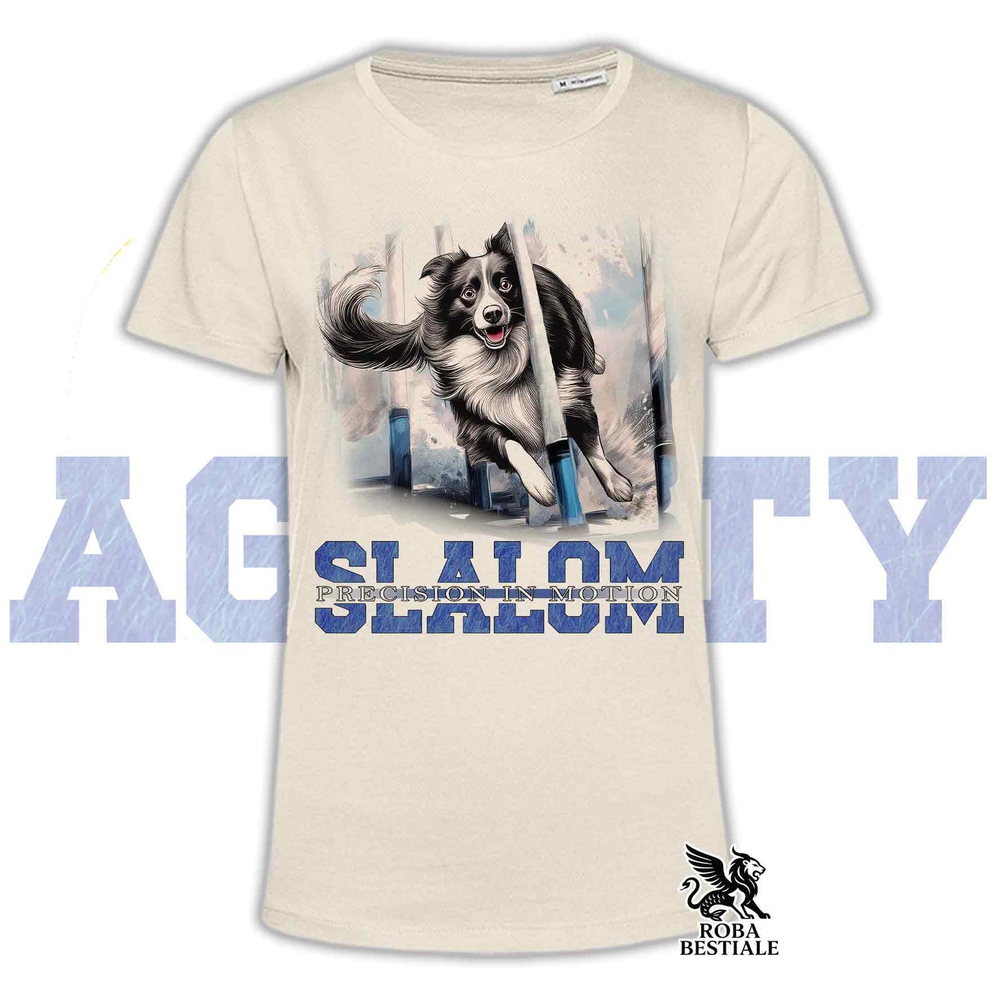 TREIBBALL T-Shirt - AUSTRALIAN SHEPHERD Blue Merle