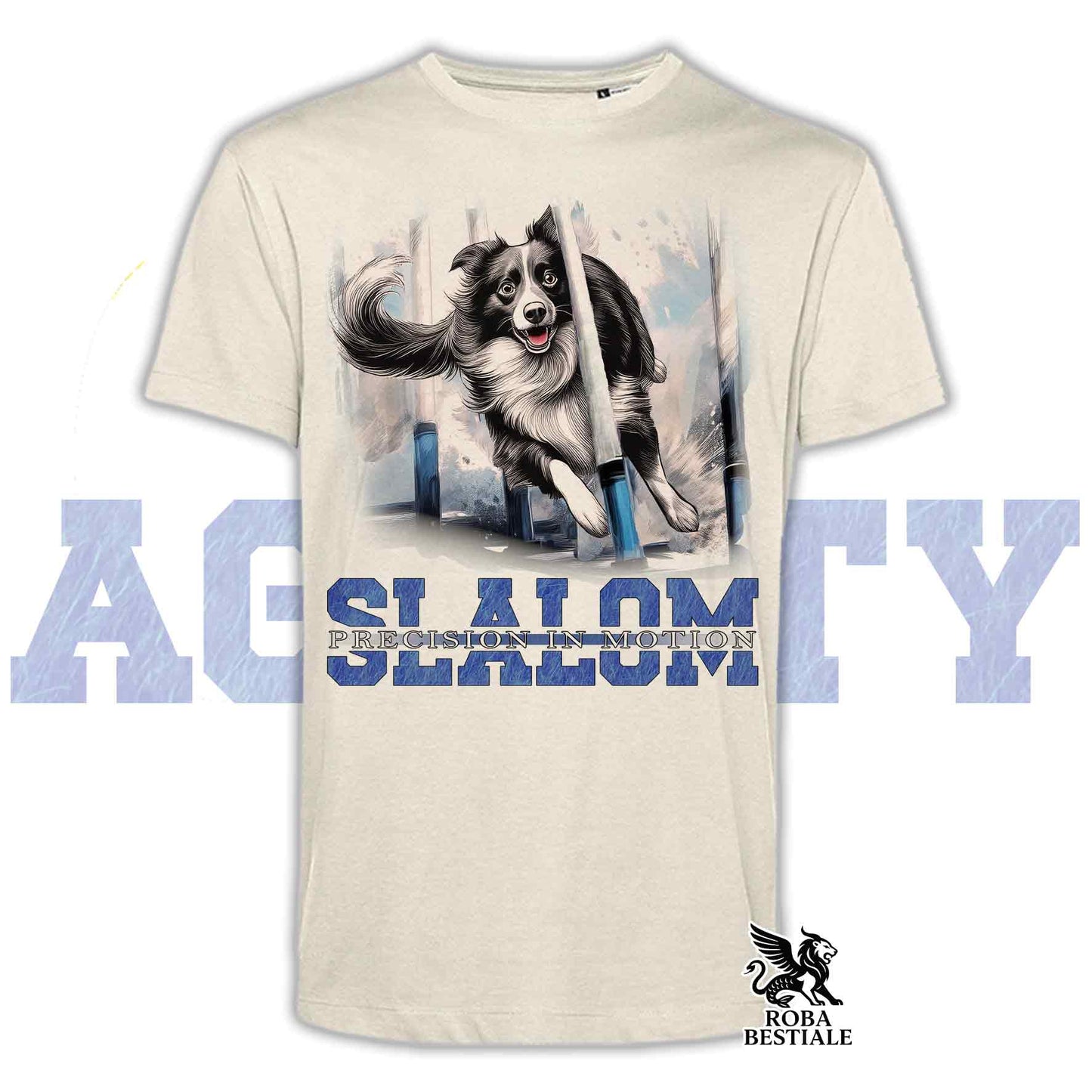 TREIBBALL T-Shirt - AUSTRALIAN SHEPHERD Blue Merle