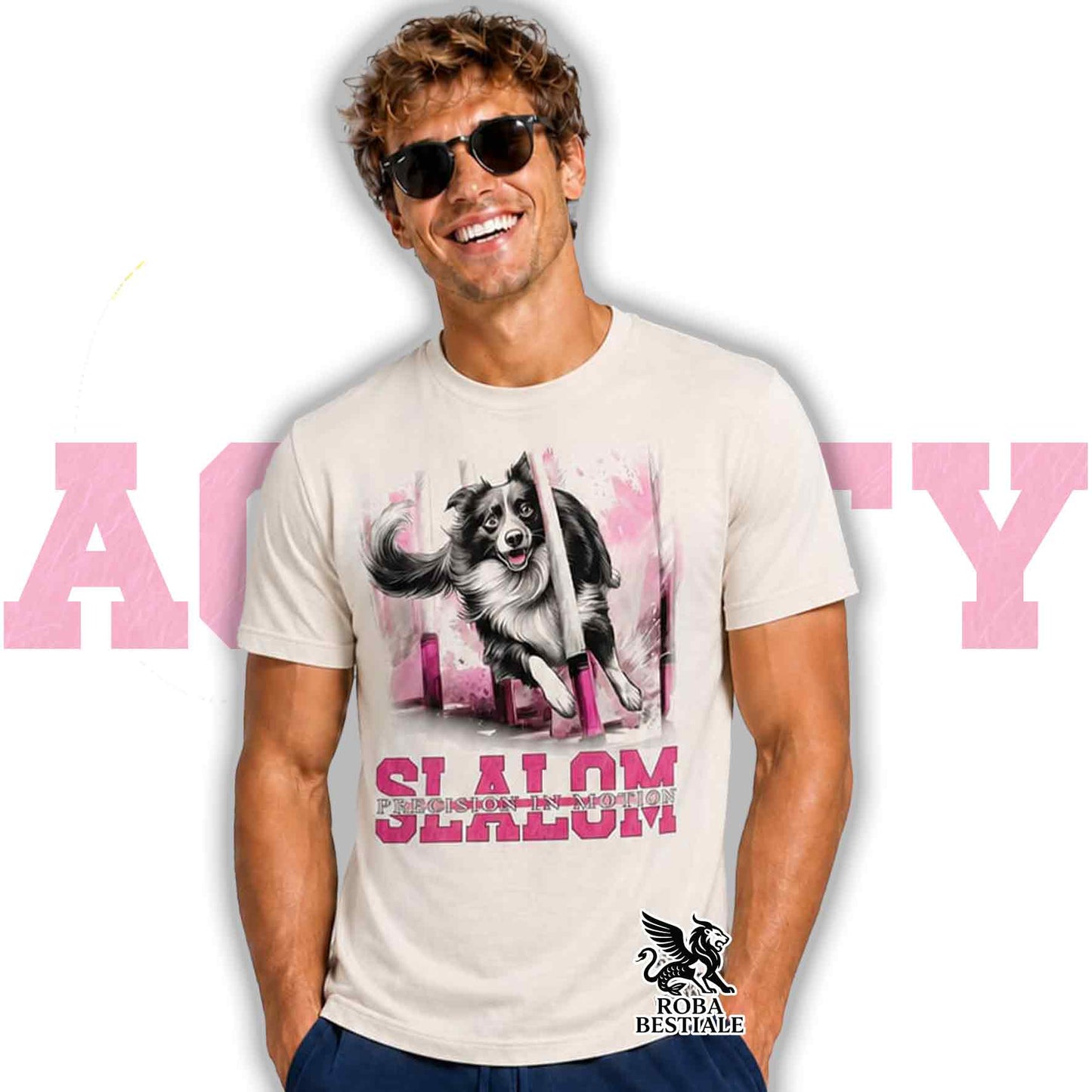 TREIBBALL T-Shirt - AUSTRALIAN SHEPHERD Blue Merle