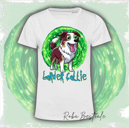 RICK &amp; MORTY - LABRADOR RETRIEVER Chocolate T-Shirt
