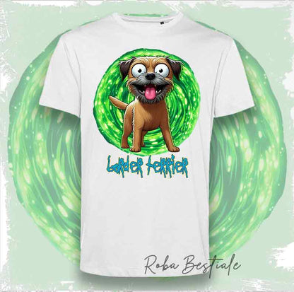RICK &amp; MORTY T-Shirt - AKITA INU Red