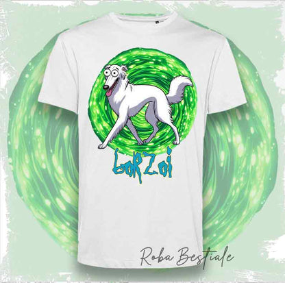 RICK &amp; MORTY - LABRADOR RETRIEVER Chocolate T-Shirt