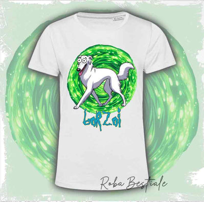 RICK &amp; MORTY - LABRADOR RETRIEVER Chocolate T-Shirt