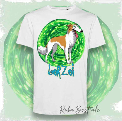 RICK &amp; MORTY - LABRADOR RETRIEVER Chocolate T-Shirt