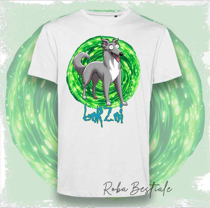 RICK &amp; MORTY - LABRADOR RETRIEVER Chocolate T-Shirt