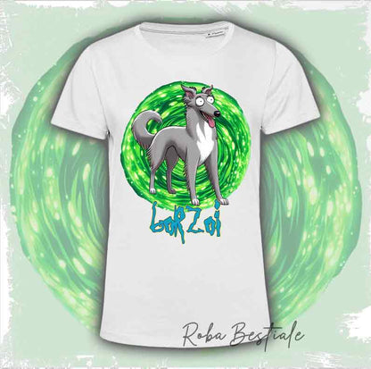 RICK &amp; MORTY - LABRADOR RETRIEVER Chocolate T-Shirt