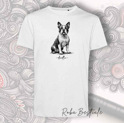 T-Shirt DOODLE - BOSTON TERRIER