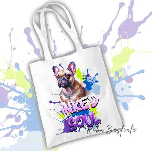 Shopper INKED SOUL - BOULEDOGUE FRANCAIS Fulvo