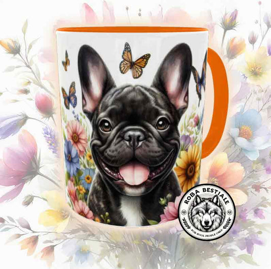 Tazza SPRING LOVE - BOULEDOGUE FRANCAIS Bringé