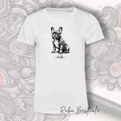 DOODLE T-Shirt - BOULEDOGUE FRANCAIS Bringé