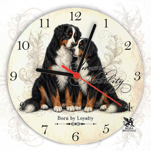 Orologio da Muro NOBILITY - BOVARO DEL BERNESE - in MDF - diametro 20 o 30 cm