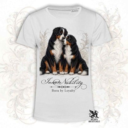 T-Shirt NOBILITY - BOVARO DEL BERNESE - Bianca o Beige, da Uomo o da Donna - dalla XS alla 5XL