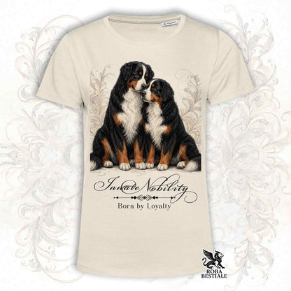T-Shirt NOBILITY - BOVARO DEL BERNESE - Bianca o Beige, da Uomo o da Donna - dalla XS alla 5XL