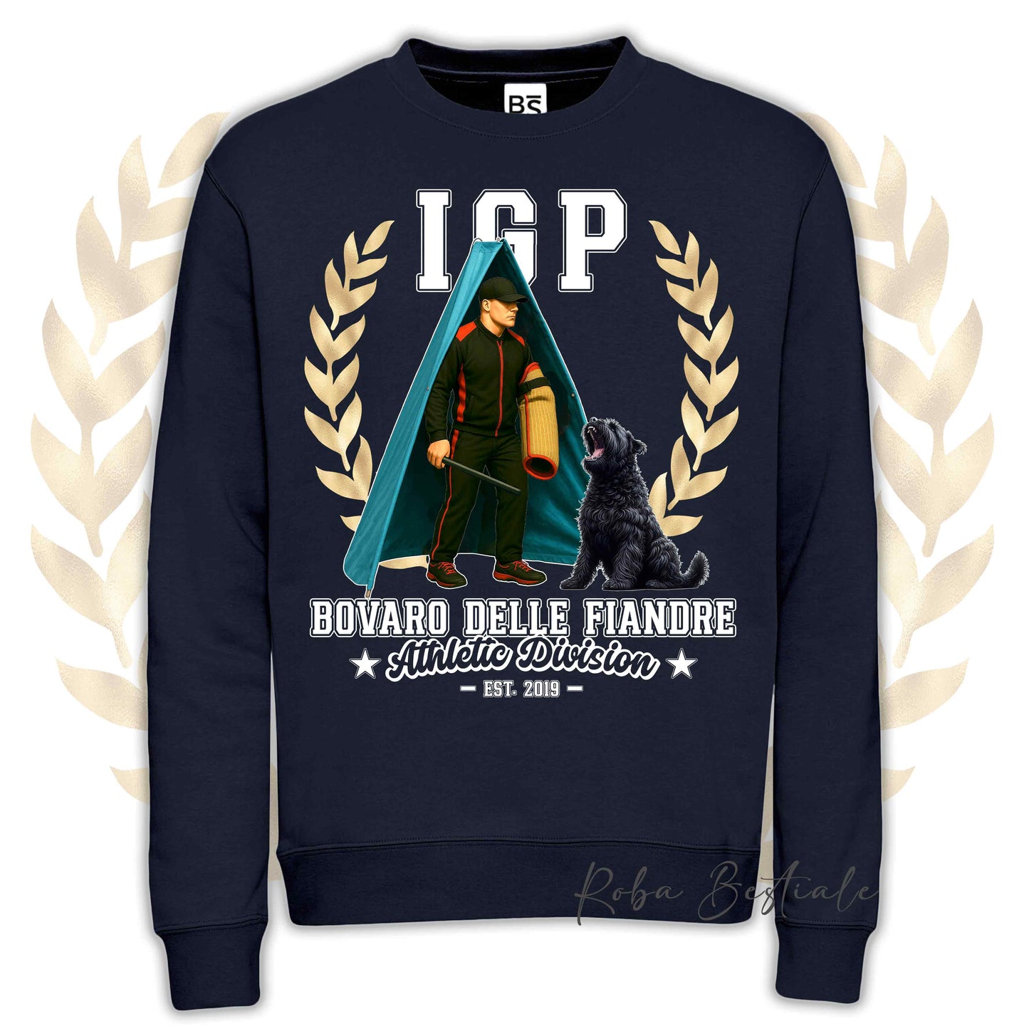 INKED SOUL Winter Sweatshirt - BLOODHOUND Red - Crewneck, Unisex, in many colors! - XS to 3XL