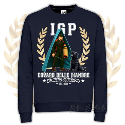 INKED SOUL Winter Sweatshirt - BLOODHOUND Red - Crewneck, Unisex, in many colors! - XS to 3XL