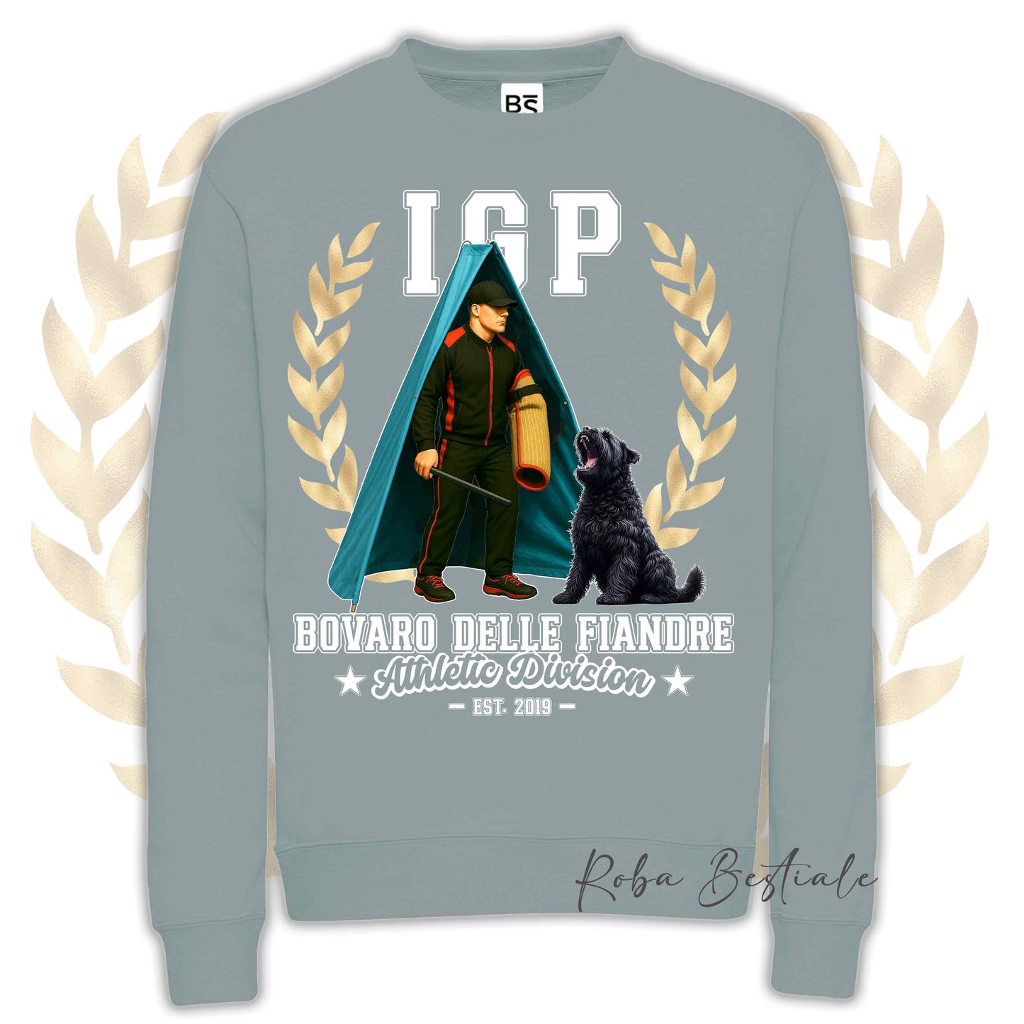 INKED SOUL Winter Sweatshirt - BLOODHOUND Red - Crewneck, Unisex, in many colors! - XS to 3XL