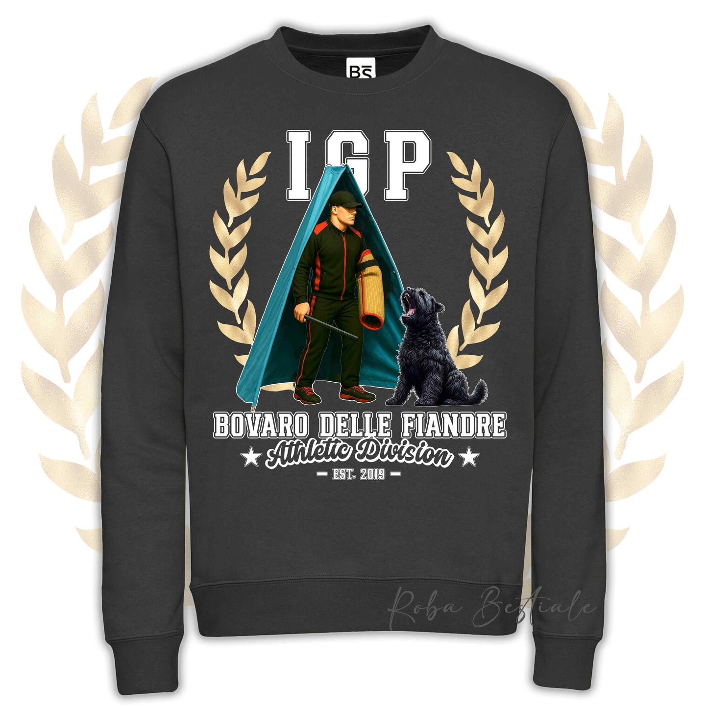 INKED SOUL Winter Sweatshirt - BLOODHOUND Red - Crewneck, Unisex, in many colors! - XS to 3XL