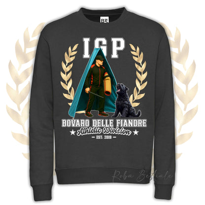 INKED SOUL Winter Sweatshirt - BLOODHOUND Red - Crewneck, Unisex, in many colors! - XS to 3XL