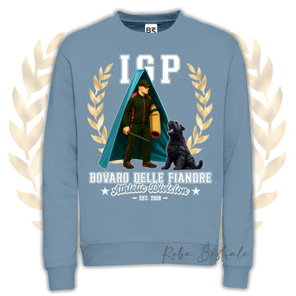 INKED SOUL Winter Sweatshirt - BLOODHOUND Red - Crewneck, Unisex, in many colors! - XS to 3XL