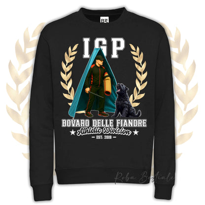 INKED SOUL Winter Sweatshirt - BLOODHOUND Red - Crewneck, Unisex, in many colors! - XS to 3XL