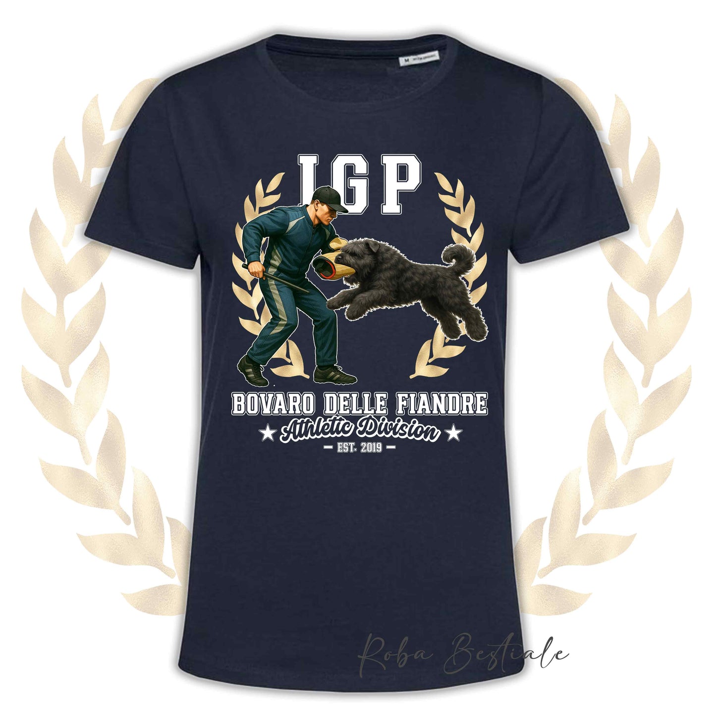 T-Shirt IGP ATTACK - BOVARO DELLE FIANDRE - Uomo o Donna, disponibile in tanti colori - dalla XS alla 5XL