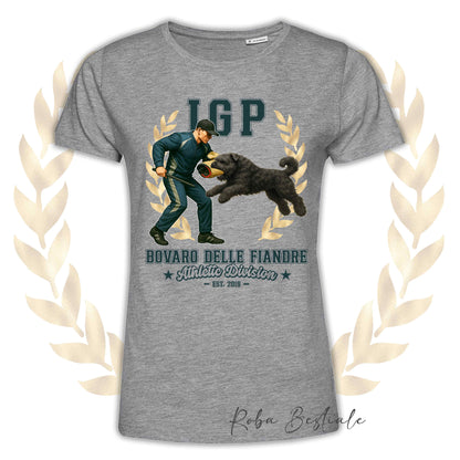 T-Shirt IGP ATTACK - BOVARO DELLE FIANDRE - Uomo o Donna, disponibile in tanti colori - dalla XS alla 5XL